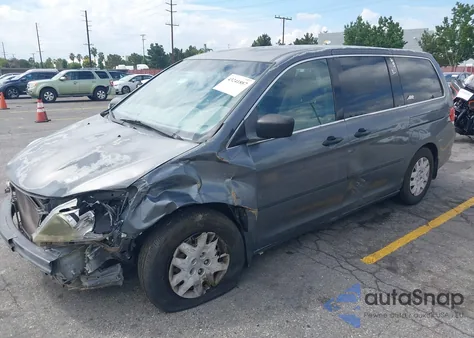 2010 Honda Odyssey Lx z USA, uszkodzony, nr VIN 5FNRL3H28AB099529